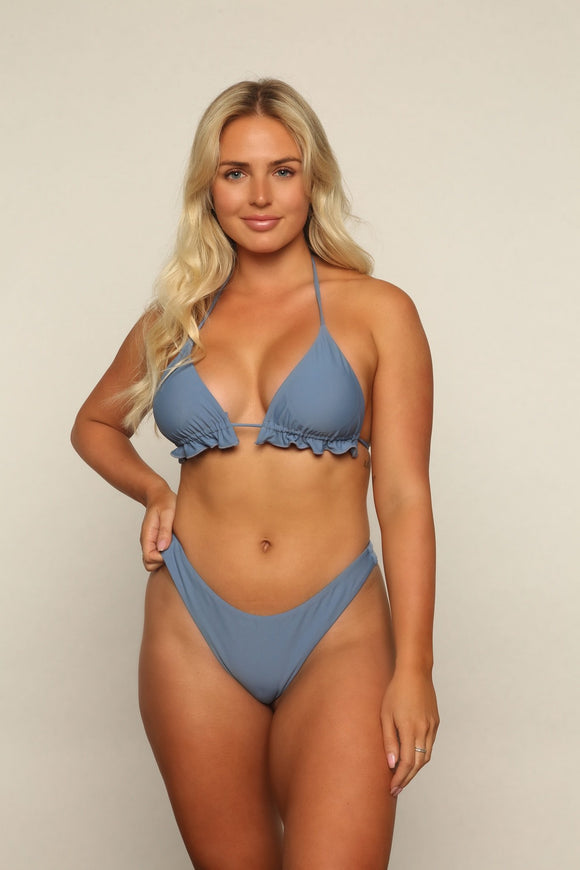 Sunny Bunny Swim Ellie Stone Blue Top