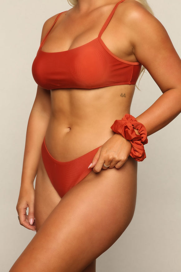 Sunny Bunny Swim Scrunchie Jasper Red Scrunchies