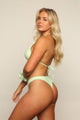 Sunny Bunny Swim Bikini_top Ellie Top in Peridot Green