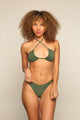 Sunny Bunny Swim Bikini_top Ivy Top in Monstera Green
