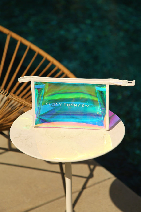 Sunny Bunny Swim Holographic Bag